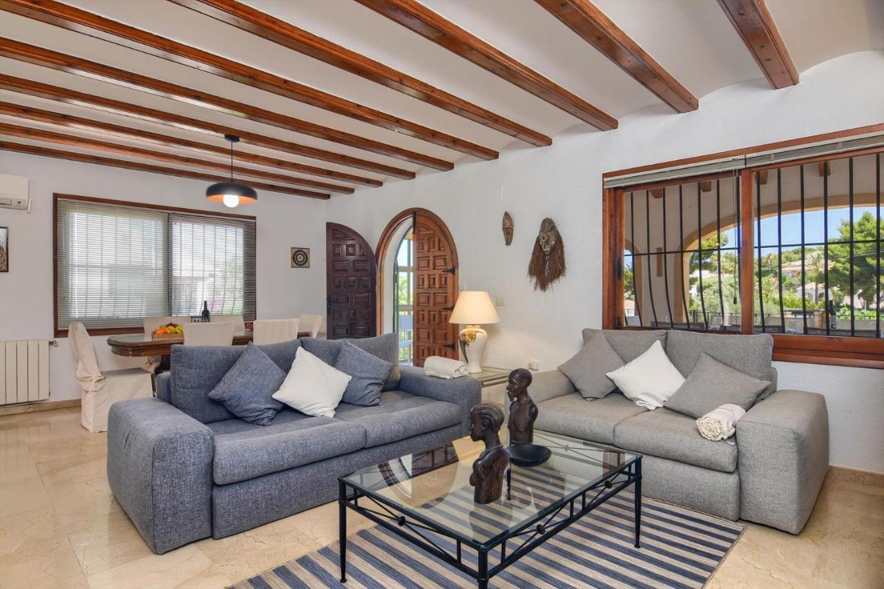 Villa Margarita - A Tranquil Oasis With Large Private Pool Хавеа Экстерьер фото